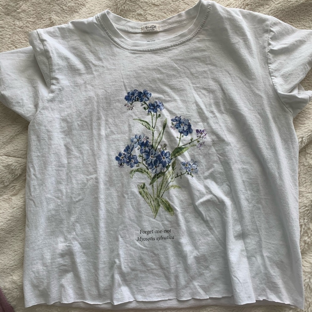 brandy melville cropped shirt